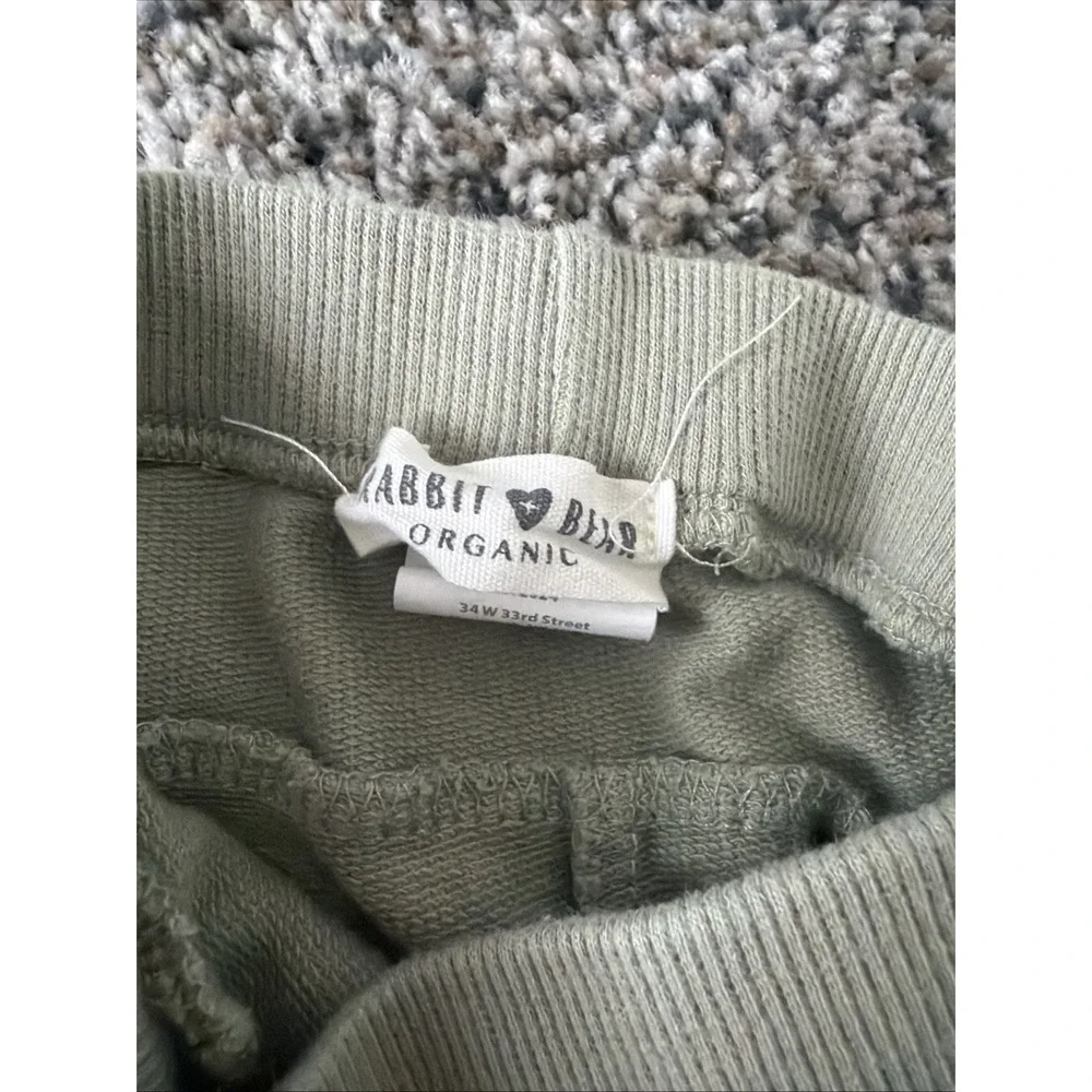 rabbit and bear 100% Organic Baby Sweatpants 12M